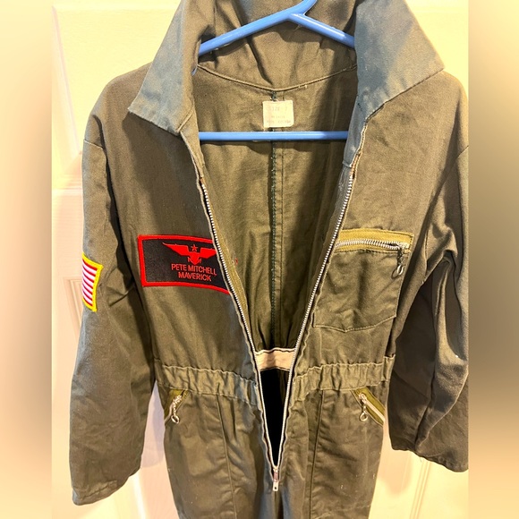 Air Pilot Top Gun Jumpsuit (1pc) - Picture 5 of 11